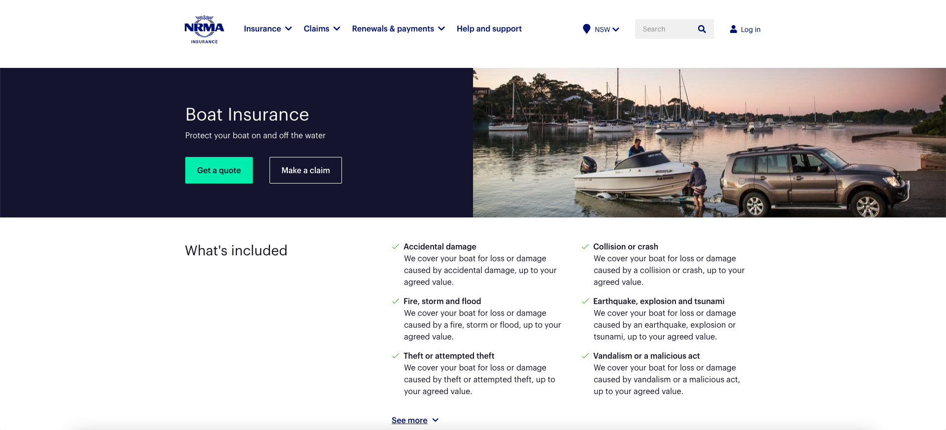 nrma yacht insurance